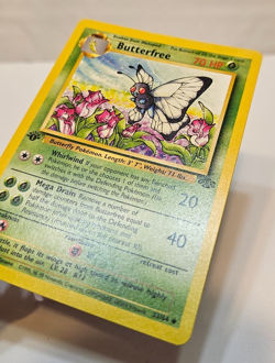 Butterfree 33/64 Uncommon 1st Edition Jungle Pokemon 1858 - Image 2
