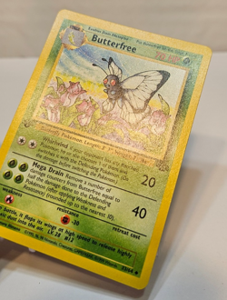 Butterfree 33/64 Uncommon 1st Edition Jungle Pokemon 1858 - Image 3