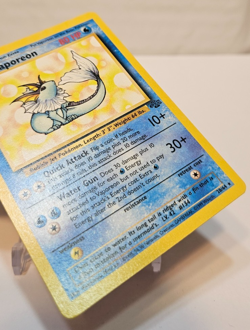 Vaporeon 28/64 Rare Unlimited Jungle Pokemon 1874 - Image 5
