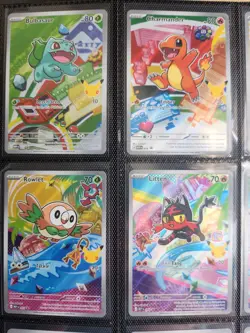 First Partner Illustration Collection 9 Card Set Series 1 Promo Pokemon TCG - Image 3