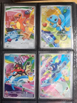First Partner Illustration Collection 9 Card Set Series 1 Promo Pokemon TCG - Image 4