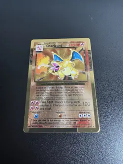 Pokemon Celebrations Charizard Gold Metal Card #4/102 Promo 25th Anniversary - Image 2