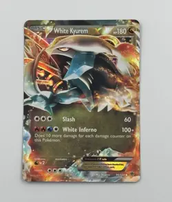 Pokemon White Kyurem EX 96/135 Plasma Storm Holo Ultra Rare English 2012 - Image 1