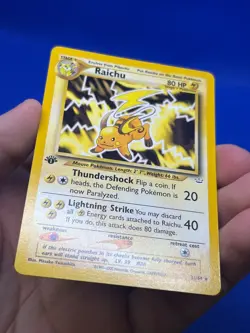 VTG 2000 Pokemon 1st Edition Neo Revelation Raichu 21/64 Regular Rare NM - Image 5