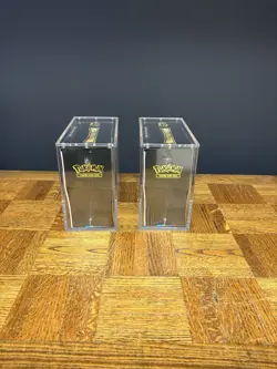 Pokemon Mega Evolution ETBs Set Of 2 Factory Sealed W/ Acrylic Case Protector. - Image 2