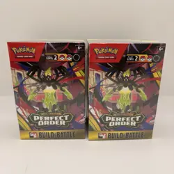 Perfect Order Build And Battle Box Pokemon TCG - New & Factory Sealed Lot Of 2 - Image 1