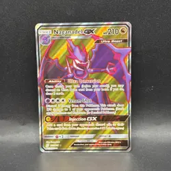 Naganadel GX Pokemon Unified Minds 230/236 Ultra Rare Full Art - Image 1
