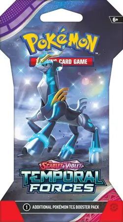Pokemon TCG Scarlet & Violet 05 Temporal Forces Sleeved Additional Booster Pack - Image 3