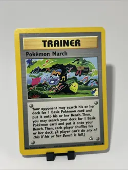 Pokemon March #102/111 Neo Genesis Pokemon - Image 1
