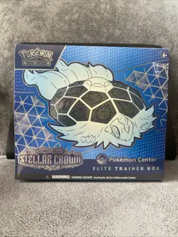 Pokemon TCG: Stellar Crown Pokemon Center Exclusive Elite Trainer Box ETB SEALED - Image 1