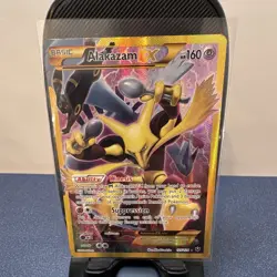 Alakazam EX 125/124 Fates Collide Secret Rare Holo Full Art 160 HP EN - Image 1