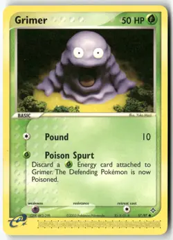 Grimer 57/97 Common Dragon Pokemon MP - Image 1