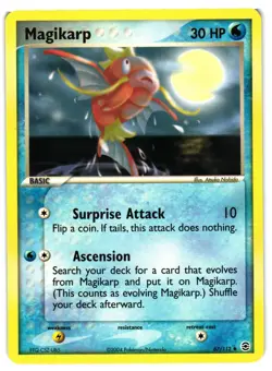 Pokemon TCG Magikarp 67/112 FireRed & LeafGreen Regular VLP - Image 1