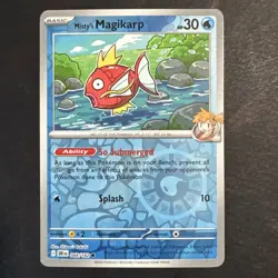 Pokemon TCG Misty's Magikarp 048/182 Sv10: Destined Rivals Reverse Holo - Image 1