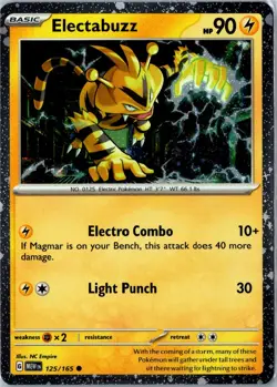 Electabuzz Miscellaneous Cards & Products 125/165 2018 Promo Holo Near Mint - Image 1