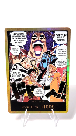 One Piece Gold DON!! OP16 ENGLISH Luffy THE TIME OF BATTLE - ENGLISH OP16 - Image 1