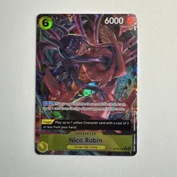 One Piece CCG Nico Robin OP09-107 Alt Art EN - Image 1