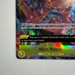 One Piece CCG Nico Robin OP09-107 Alt Art EN - Image 4