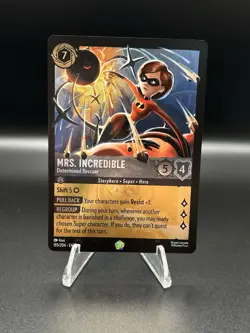 Disney Lorcana Cold Foil Lot Legendary Mrs Incredible & Super Rare Mr Incredible - Image 2