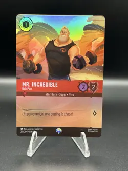 Disney Lorcana Cold Foil Lot Legendary Mrs Incredible & Super Rare Mr Incredible - Image 3