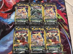 Pokemon Celestial Storm 3 Card Mini Booster Packs Lot of 8 - Image 1
