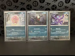 Cosmos Holo 136/197 Darkrai/Sableye/Spiritomb Promo Cards Triple Whammy - Image 1
