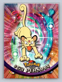 Persian #53 Topps Trading Cards Series 1 Pokemon Near Mint - Image 1