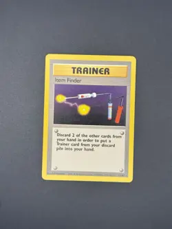 Item Finder 074/102 Base Set Regular Pokemon Card - Ungraded - Image 1