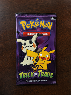 Pokemon 2023 Halloween Trick or Trade 3 Card Booster Pack - New & Sealed - Image 1