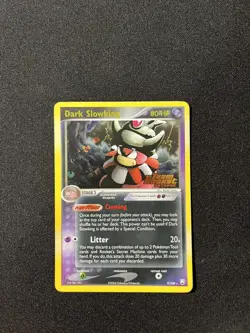Pokemon Dark Slowking 9/109 Reverse Holo Rare Team Rocket Returns Stamped Card - Image 1