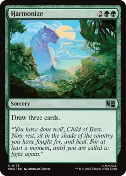 ~ Harmonize ~ NM ~ Commander: Marvel Super Heroes ~ MTG ~ - Image 1