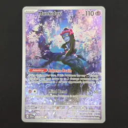 Pokemon TCG Card Munkidori 072/064 Shrouded Fable Illustration Rare - NM - Image 1