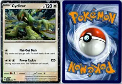 Pokemon Card - Cyclizar 096 Scarlet & Violet Promo Holo Near Mint Hasuno - Image 3