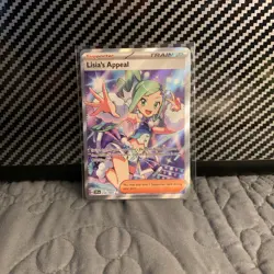 Pokemon TCG Lisia's Appeal Holo Full Art Ultra Rare Card 234/191 Surging Sparks - Image 1