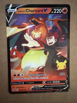Lance's Charizard V SWSH133 SWSH: Sword & Shield Promo Cards Holo - Image 1