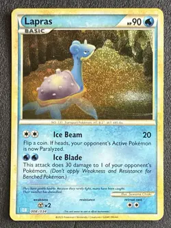 Lapras 008/034 Trading Card Game Classic Holo - Image 1