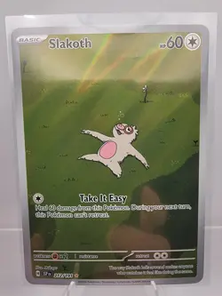 Slakoth #212/191 — Surging Sparks Holo Pokemon Card (Mint Condition) - Image 1