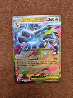 Pokemon TCG Card - Mega Charizard X Ex Phantasmal Flames Double Rare 013/094 - Image 1