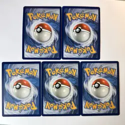 Pincurchin & Hop's Pincurchin ex Pokemon TCG Lot 5 English Holo & Regular Cards - Image 2