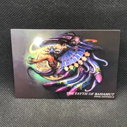 Bahamut #440 FINAL FANTASY Ⅹ Art Museum SQUARE Card japanese F/S - Image 1