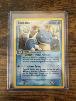 Blastoise 14/100 Deck Exclusive Holo Rare Card Pokemon EX Crystal Guardians LP - Image 3