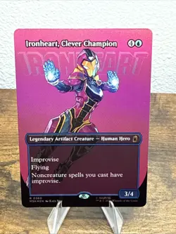 Ironheart, Clever Champion (Borderless) Marvel Super Heroes Foil - Image 1