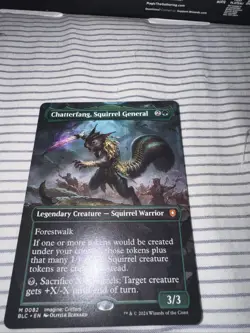 Chatterfang, Squirrel General (Borderless) Commander: Bloomburrow Regular - Image 1