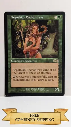 Argothian Enchantress Urza's Saga ...sku: DB2 - Image 1