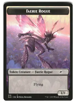 Faerie Rogue Token 15 Secret Lair Drop Series Magic: The Gathering NM - Image 1