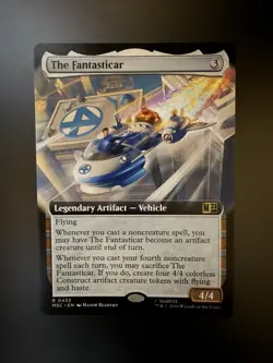 MTG Marvel Super Heroes The Fantasticar Extended Art 0433 Non-Foil - Image 1