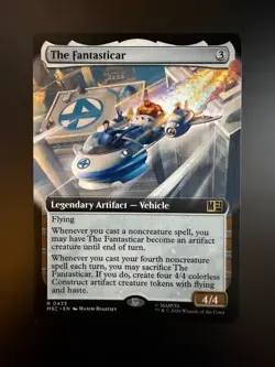 MTG Marvel Super Heroes The Fantasticar Extended Art 0433 Non-Foil - Image 3