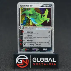 Tyranitar EX 2005 Unseen Forces Holo pokemon 111/115 LP+ - Image 3