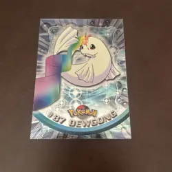 Topps Pokemon Silver Foil Dewgong #87 Regular TV Animation Edition - Image 1