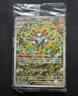 Sealed Magneton SVP 159 Pokemon TCG Surging Sparks Full Art Black Star Promo NM - Image 1